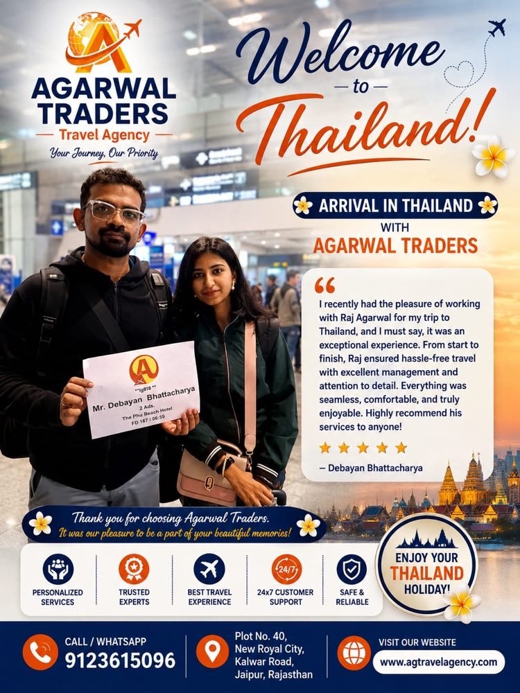 Debayan Bhattacharya — Thailand, with AGARWAL TRADERS