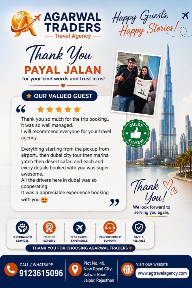 Payal Jalan — Dubai, with AGARWAL TRADERS